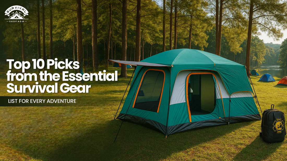 Top 10 Picks from the Essential Survival Gear List for Every Adventure