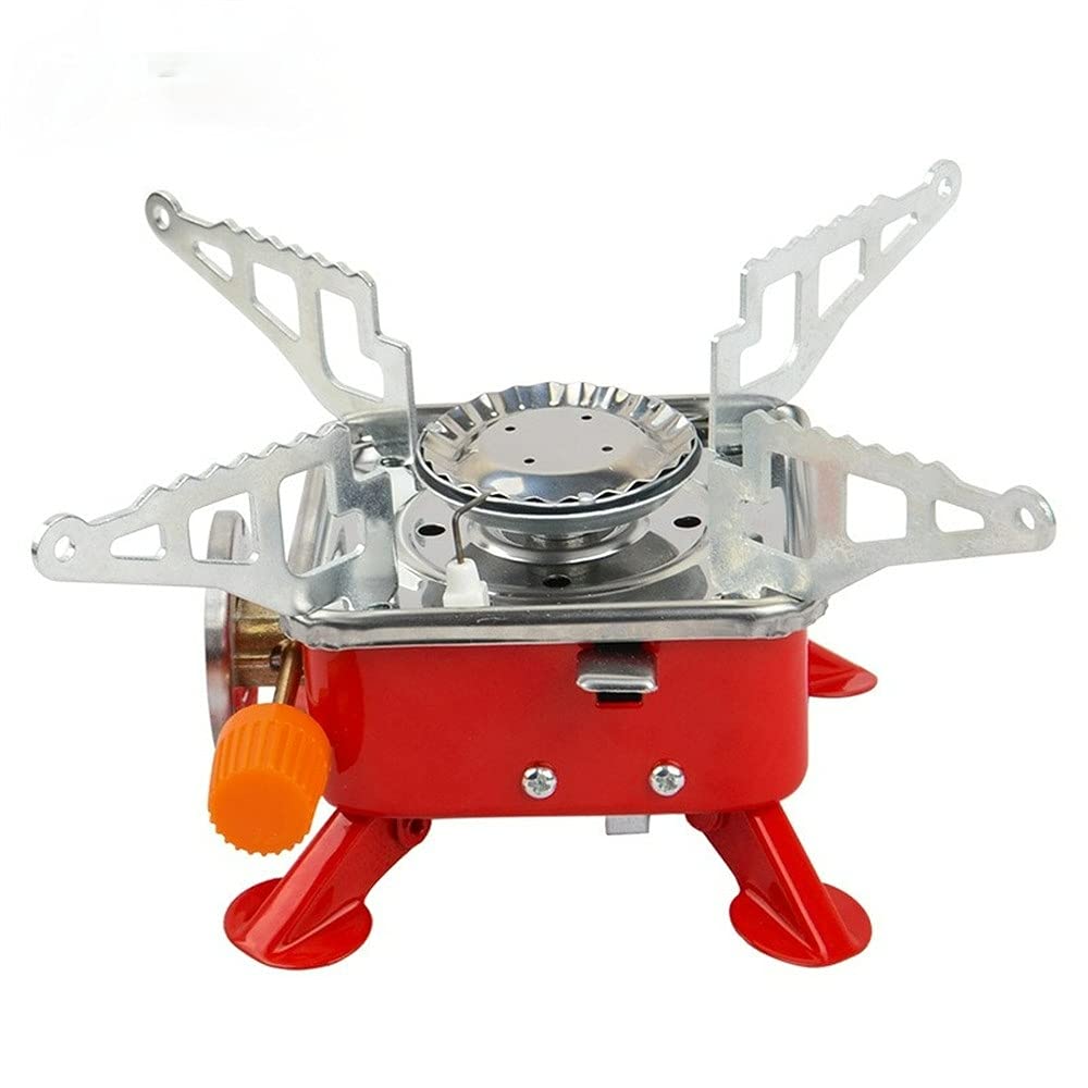 Portable Camping Gas Stove Mini Burner Cooker – Lightweight, Windproof & Foldable