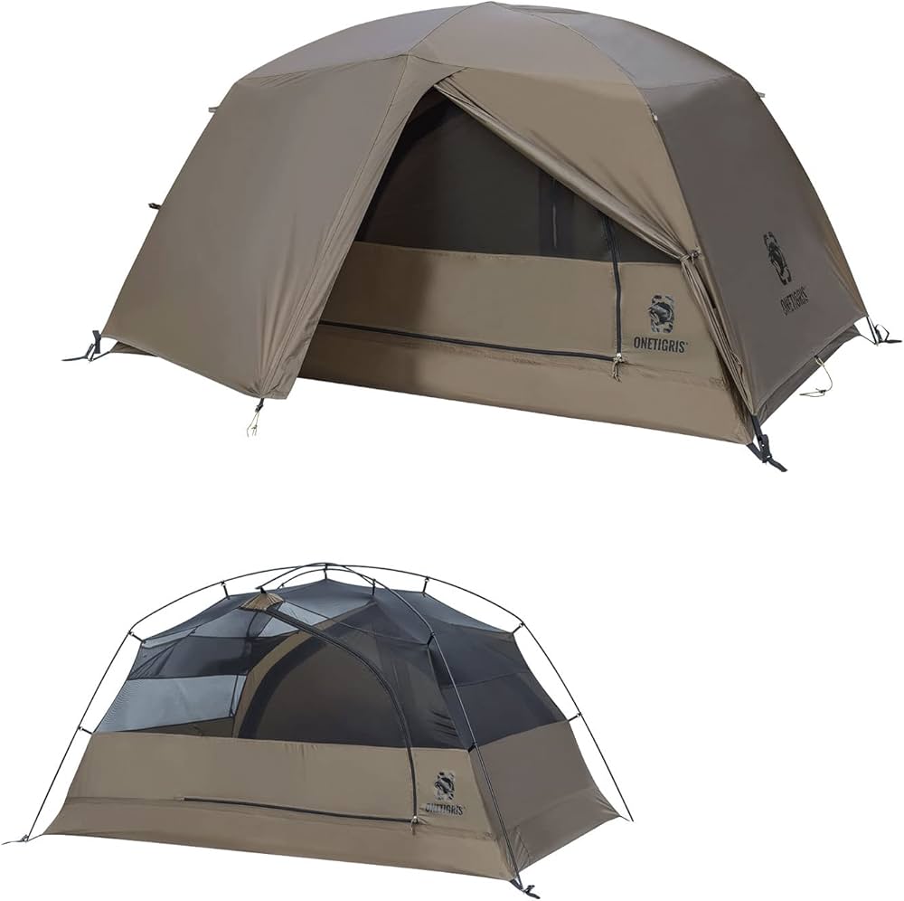 3-Season 4-Person Camping Tent – Lightweight & Waterproof