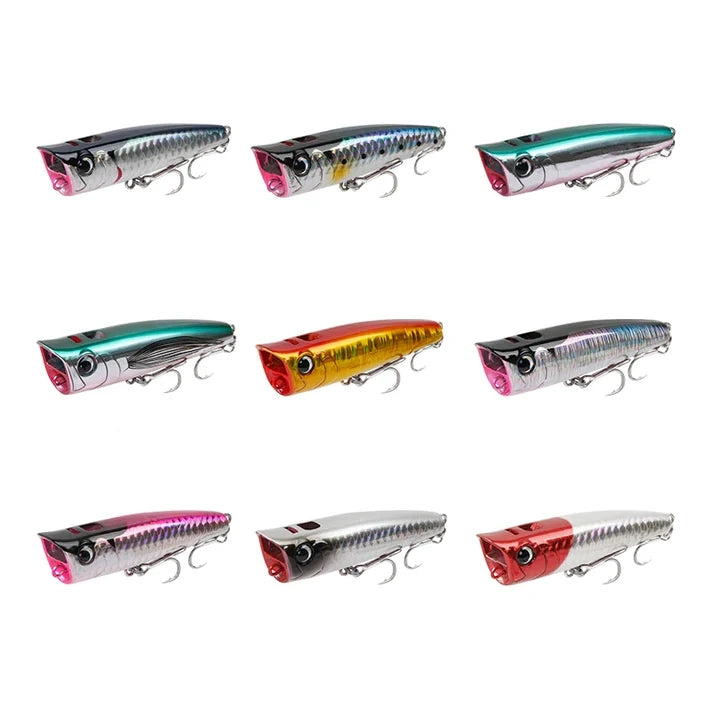 Topwater Popper Fishing Lure – Floating, Lifelike