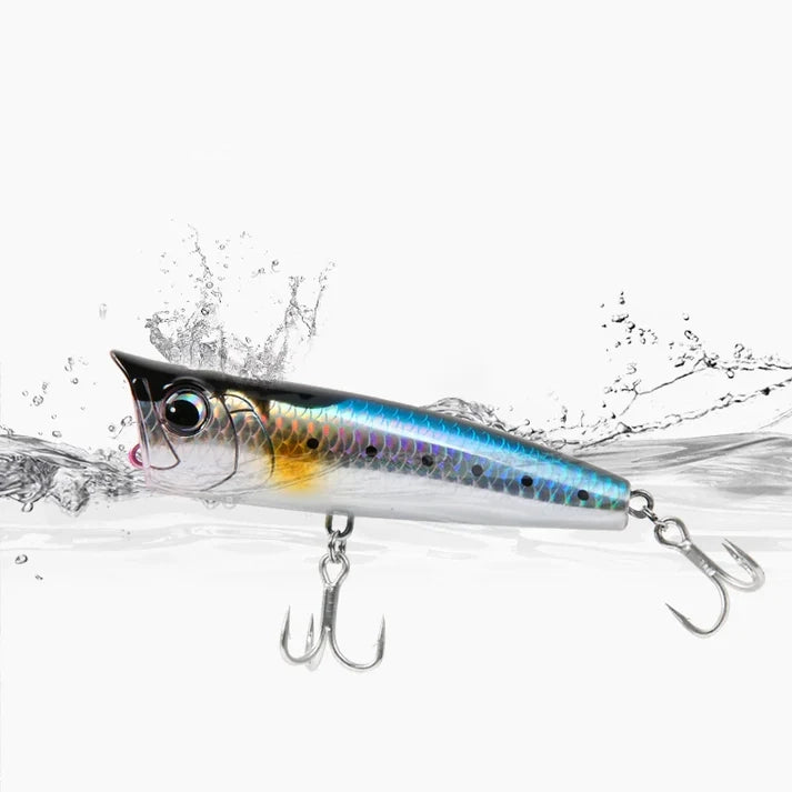 Topwater Popper Fishing Lure – Floating, Lifelike