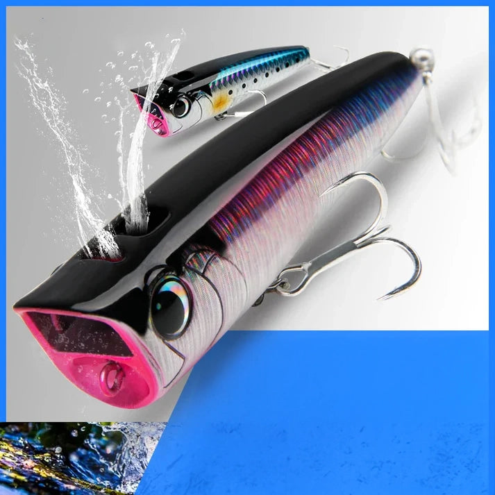 Topwater Popper Fishing Lure – Floating, Lifelike