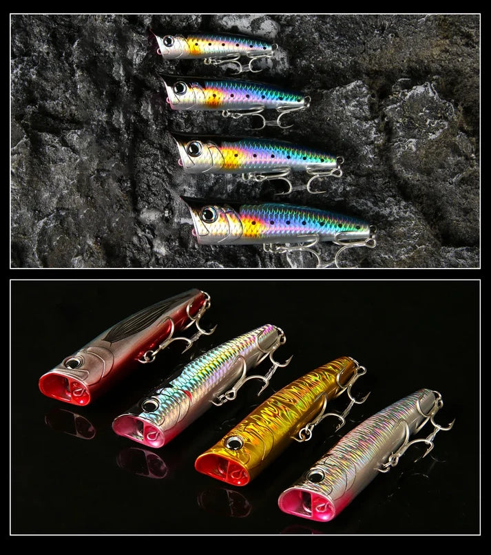 Topwater Popper Fishing Lure – Floating, Lifelike