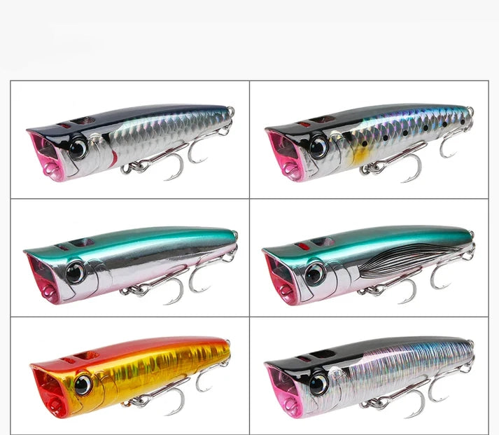 Topwater Popper Fishing Lure – Floating, Lifelike