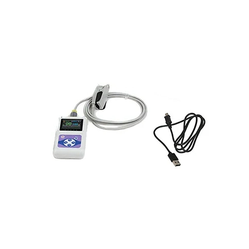 Advanced Fingertip Pulse Oximeter with Alarm