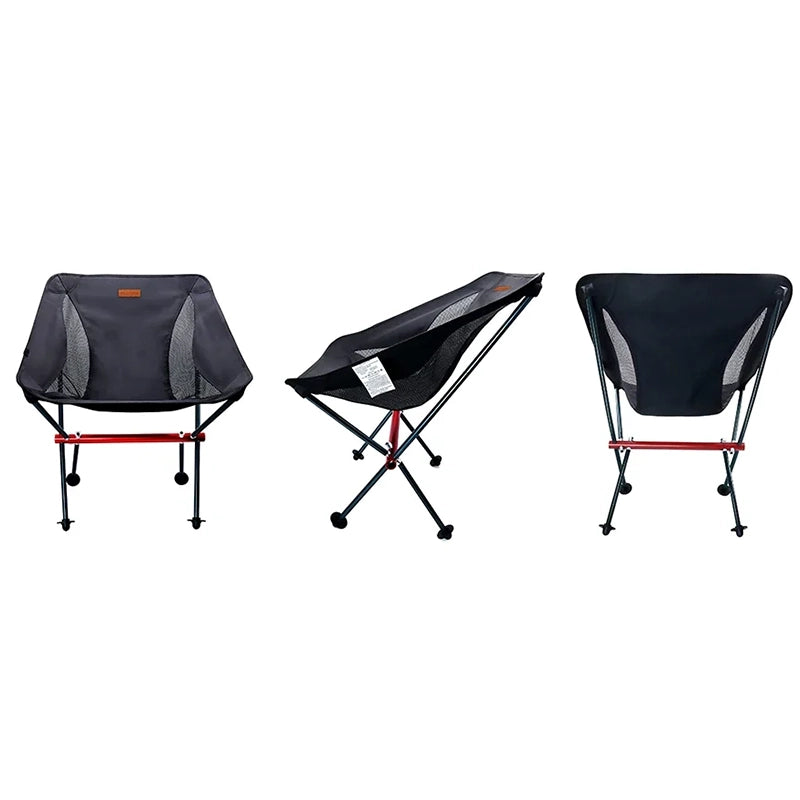 Camping Fishing Folding Chair, High-Back, Portable Seat
