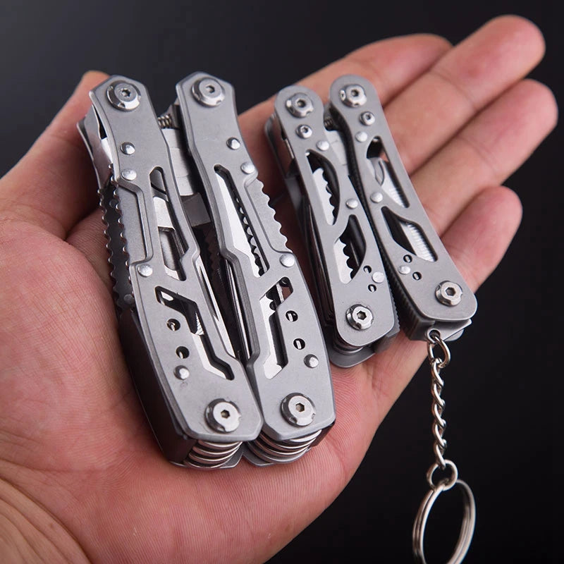 Multifunctional Folding Pliers Tool, Compact Stainless Steel Multi-Tool