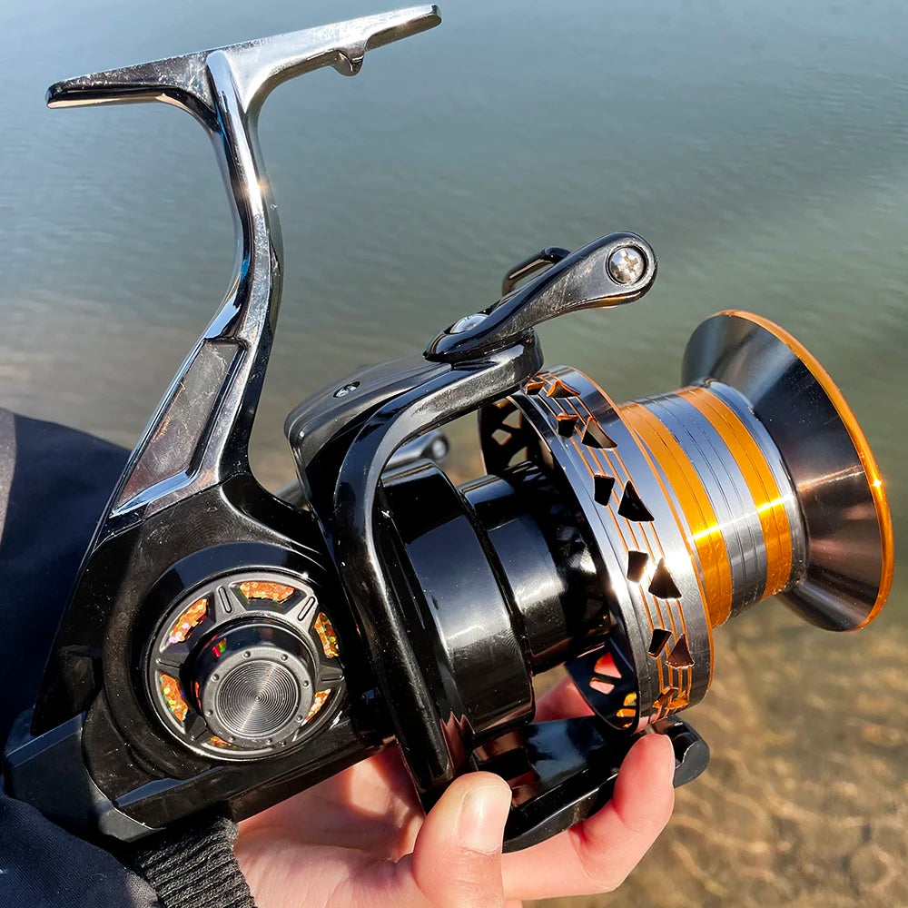Heavy-Duty Saltwater Fishing Reel, 30KG Drag Power