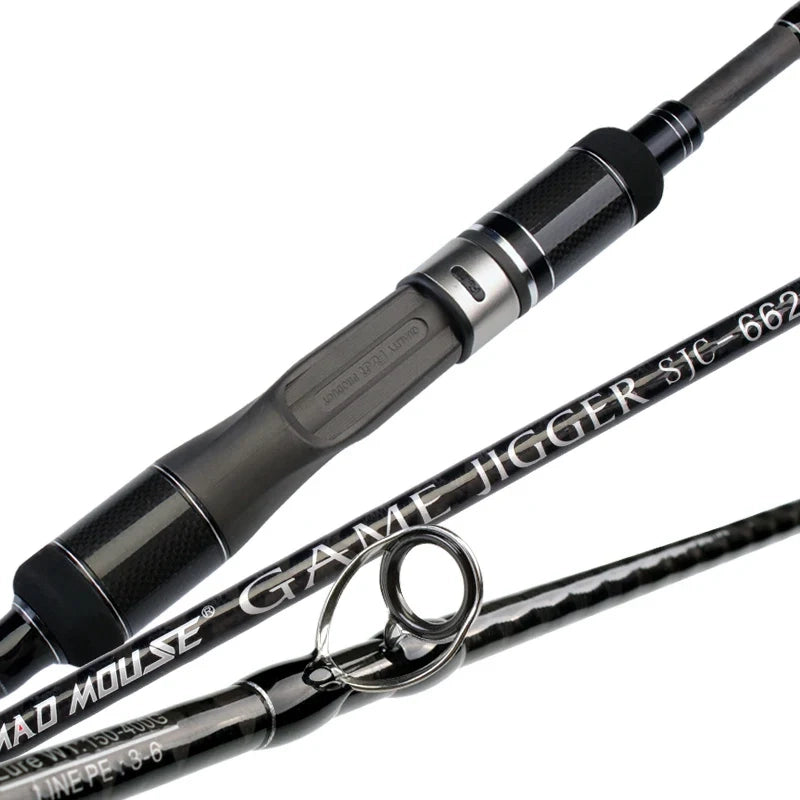 Jigging Rod 1.98M – PE 3-6, Max Drag 20kg, 150-400g Jig Rating