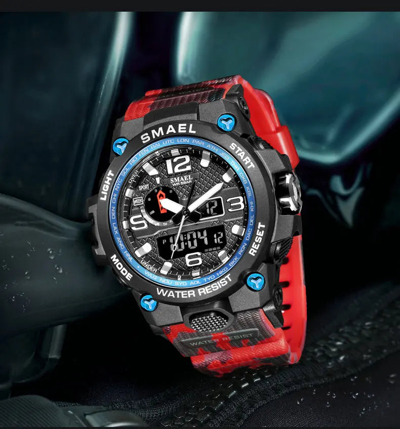 Durable Dual-Display Sports Watch for Athletes