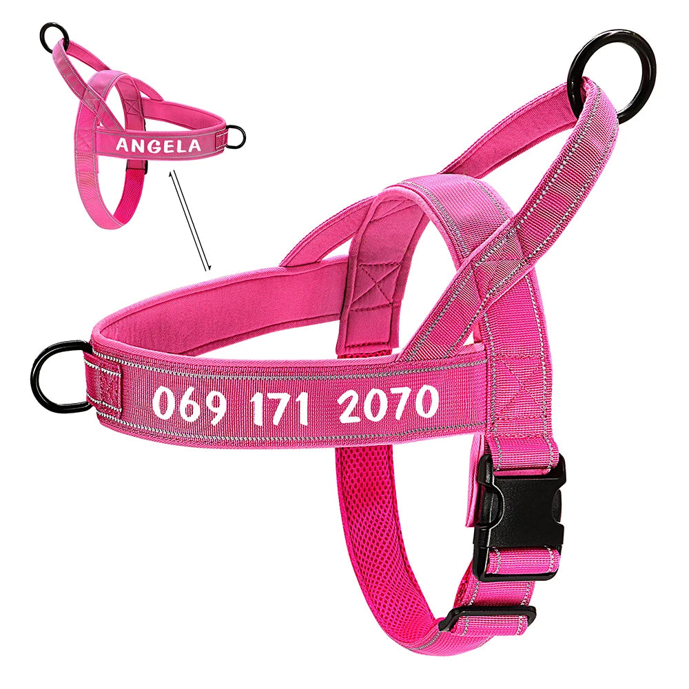 Survival Now™ Personalized Dog Military Tactical Harness
