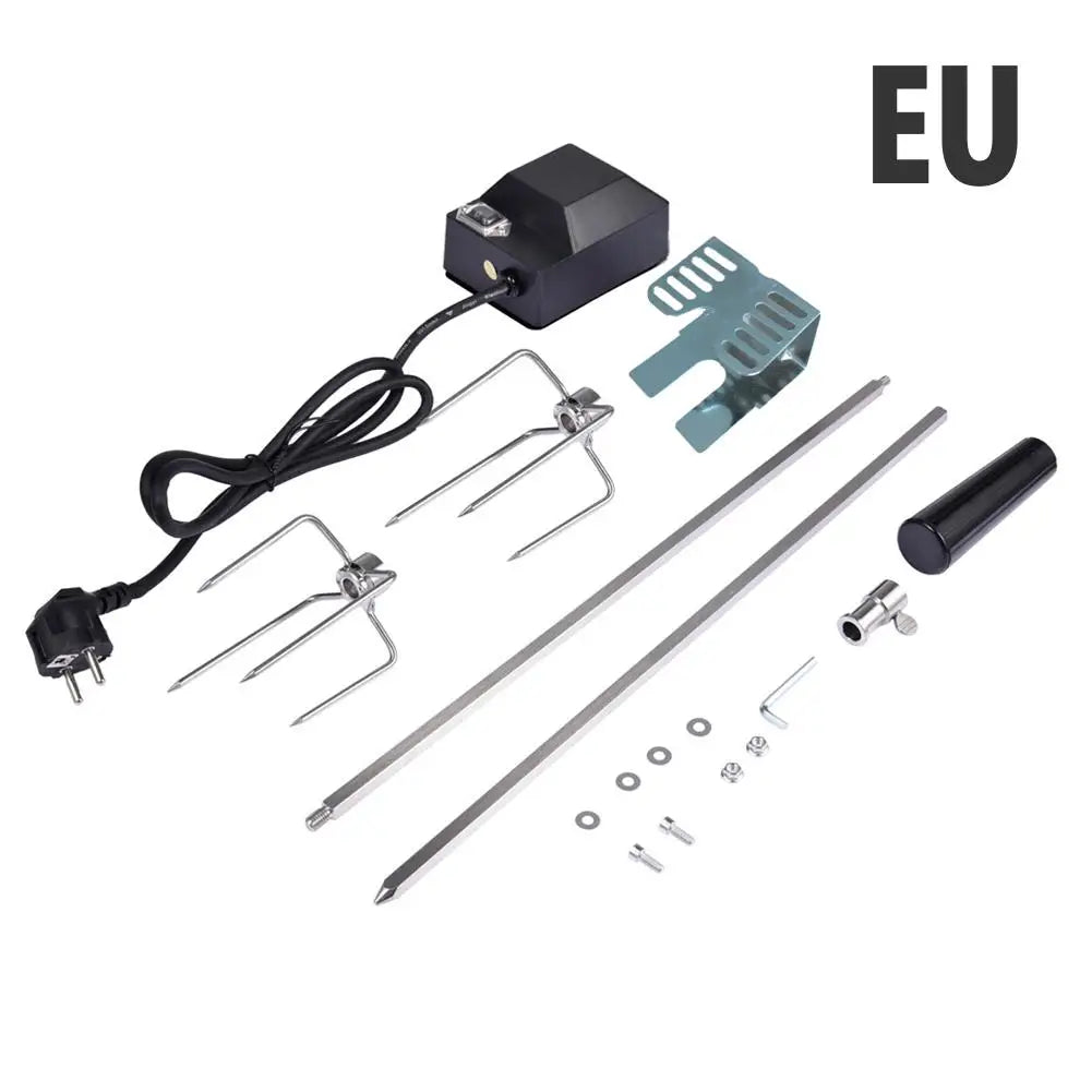Automatic BBQ Spit Rotisserie with Motor – Effortless Rotisserie Cooking Anywhere