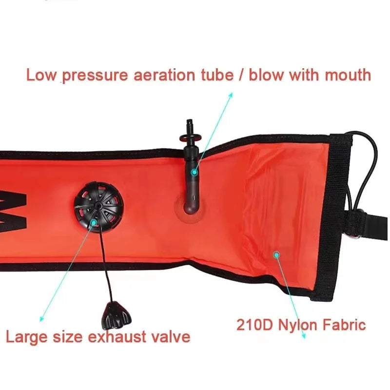 Survival Now™ Scuba Diving Surface Marker Buoy