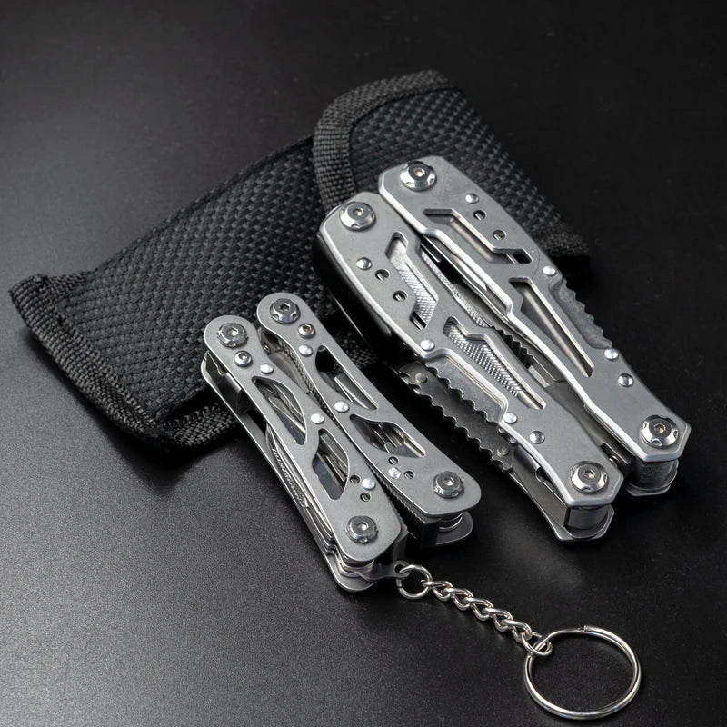 Multifunctional Folding Pliers Tool, Compact Stainless Steel Multi-Tool