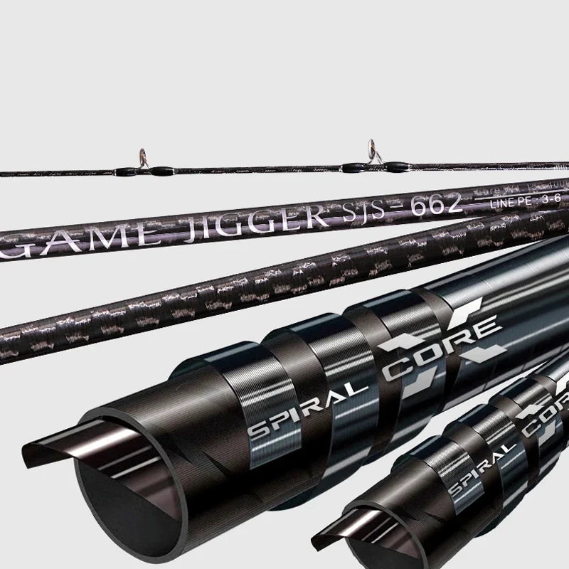 Jigging Rod 1.98M – PE 3-6, Max Drag 20kg, 150-400g Jig Rating