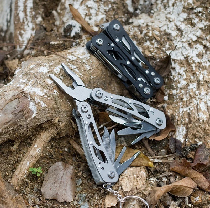 Multifunctional Folding Pliers Tool, Compact Stainless Steel Multi-Tool
