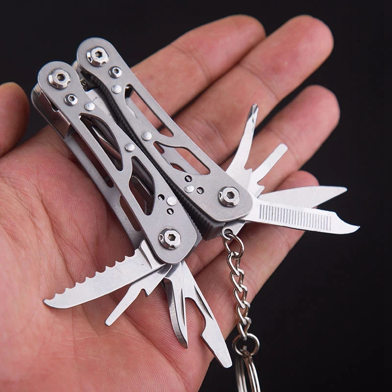 Multifunctional Folding Pliers Tool, Compact Stainless Steel Multi-Tool