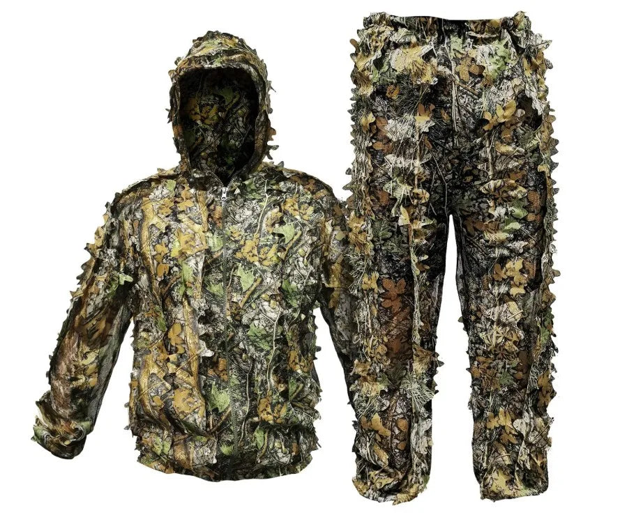 3D Leaf Bionic Camouflage Ghillie Suit for Ultimate Stealth and Comfort