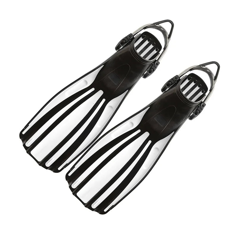 Stainless Steel Spring Strap Silicone Monofin Flippers