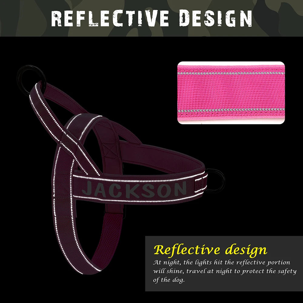 Survival Now™ Personalized Dog Military Tactical Harness