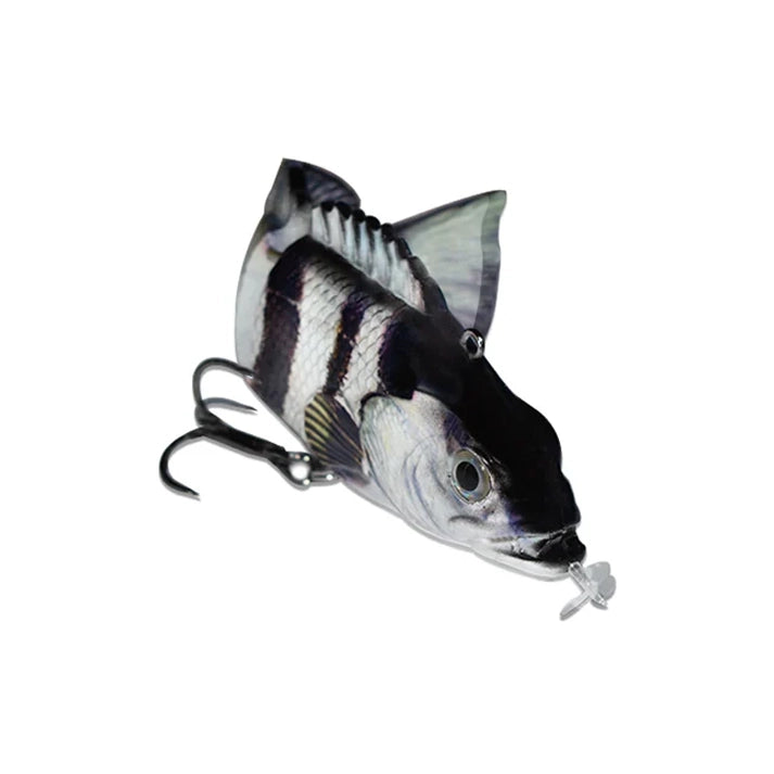 Robotic Swimming Lures, USB Rechargeable, LED Flashing