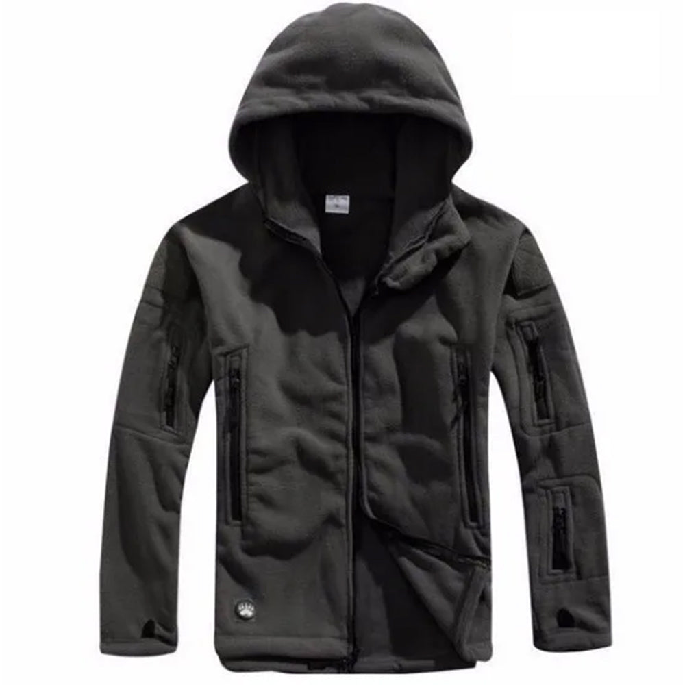 Winter Thermal Fleece Tactical Jacket - Warm, Rugged, Versatile