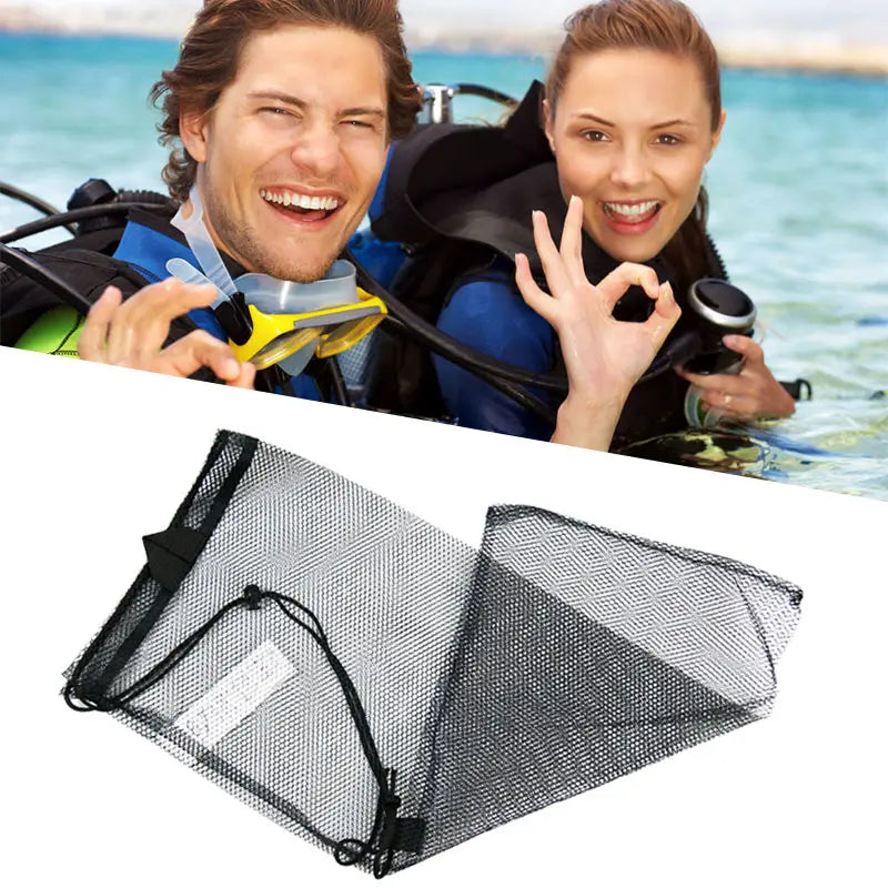 Quick Dry Swim Dive Drawstring Bag, Lightweight Gear Storage
