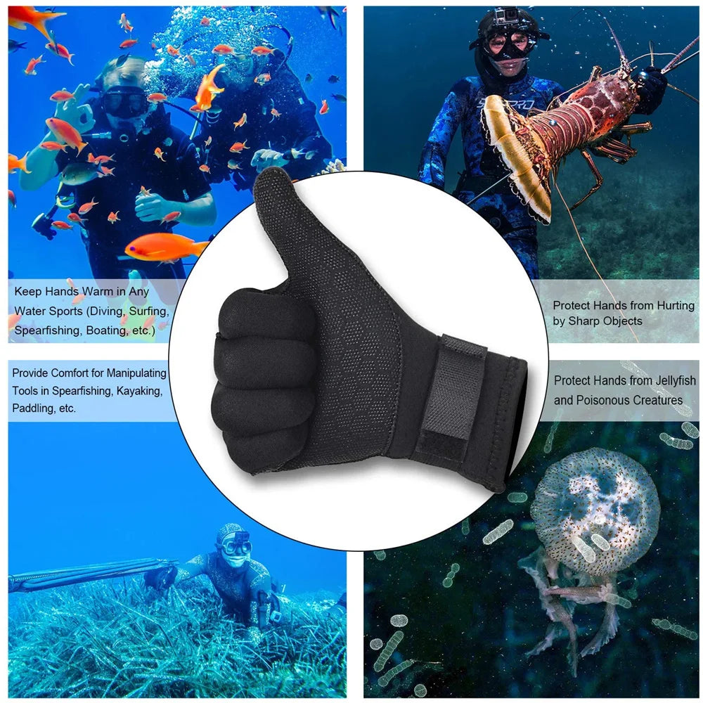 Survival Now™ Neoprene Diving Gloves
