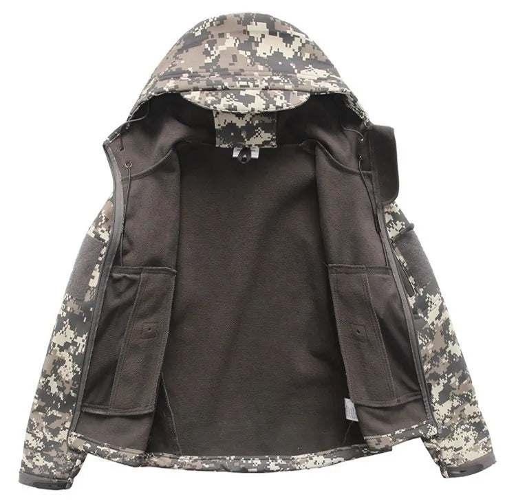 Autumn Winter Children's Climbing Jacket for Warmth & Exploration