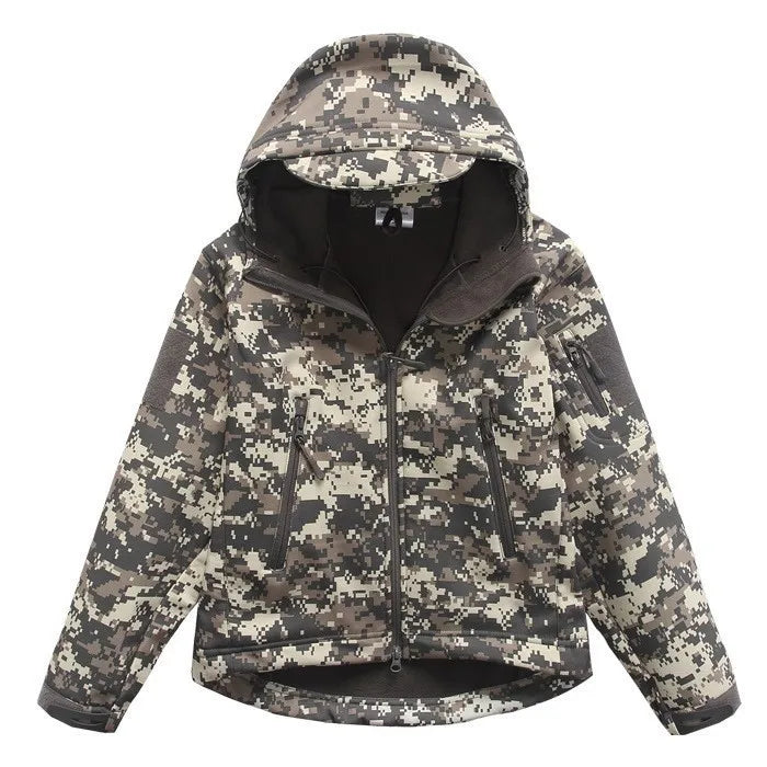 Autumn Winter Children's Climbing Jacket for Warmth & Exploration