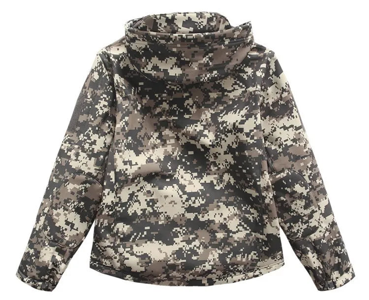 Autumn Winter Children's Climbing Jacket for Warmth & Exploration
