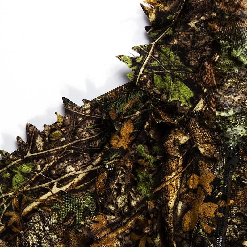 3D Leaf Bionic Camouflage Ghillie Suit for Ultimate Stealth and Comfort
