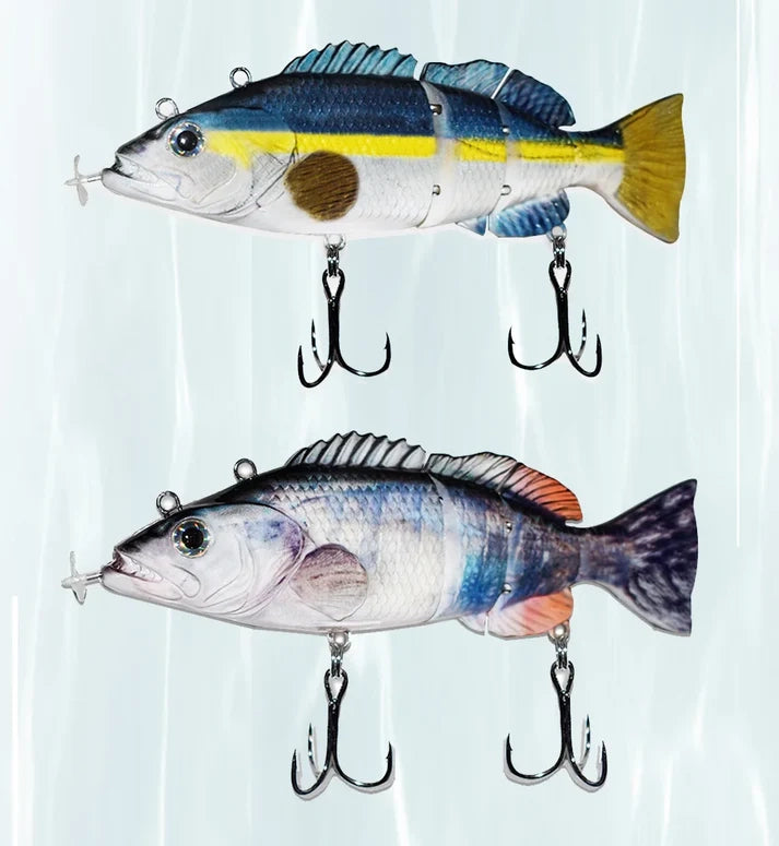 Robotic Swimming Lures, USB Rechargeable, LED Flashing