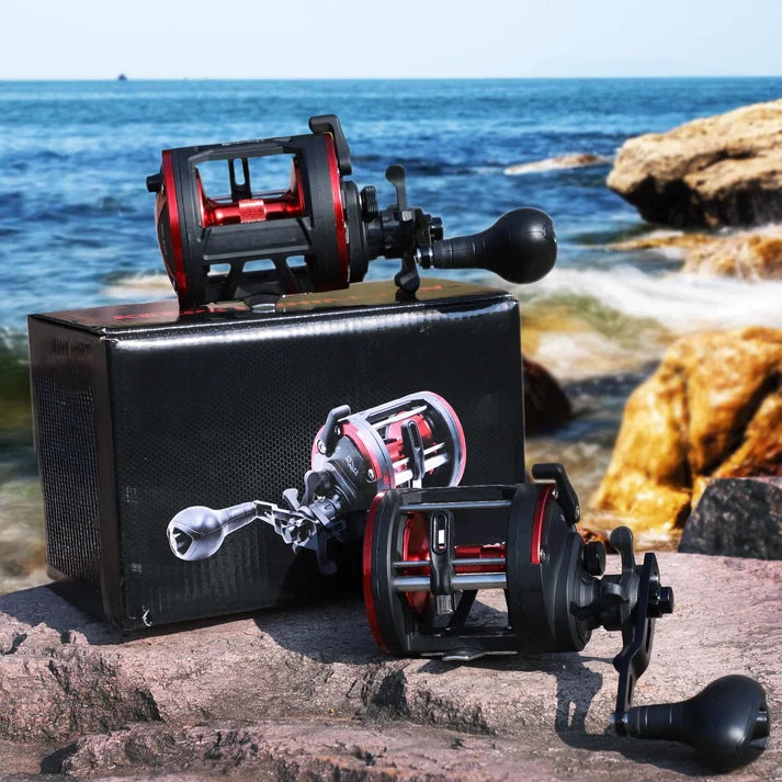 Premium Saltwater Fishing Reel – 3+1 Ball Bearings, 3.8:1 Gear Ratio