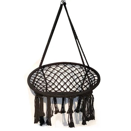 Hammock Chair – Macramé Swing for Indoor & Outdoor Comfort