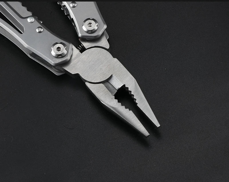 Multifunctional Folding Pliers Tool, Compact Stainless Steel Multi-Tool