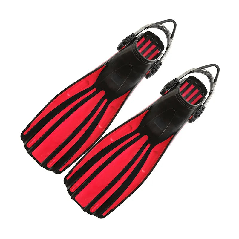Stainless Steel Spring Strap Silicone Monofin Flippers