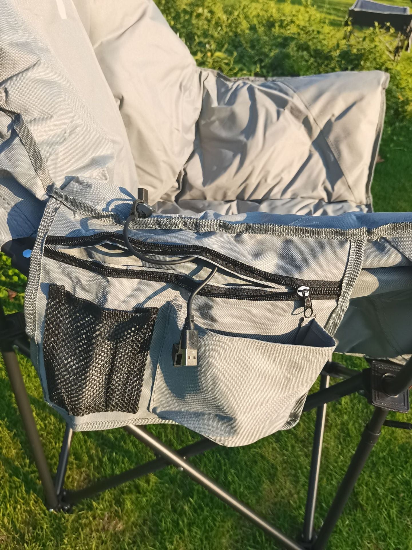 Heated Camping Chair | Oversized, Portable & USB-Powered
