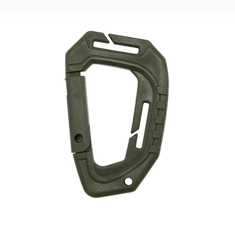 Tactical D-Ring Grimlock Carabiner Clip, 4-Pack