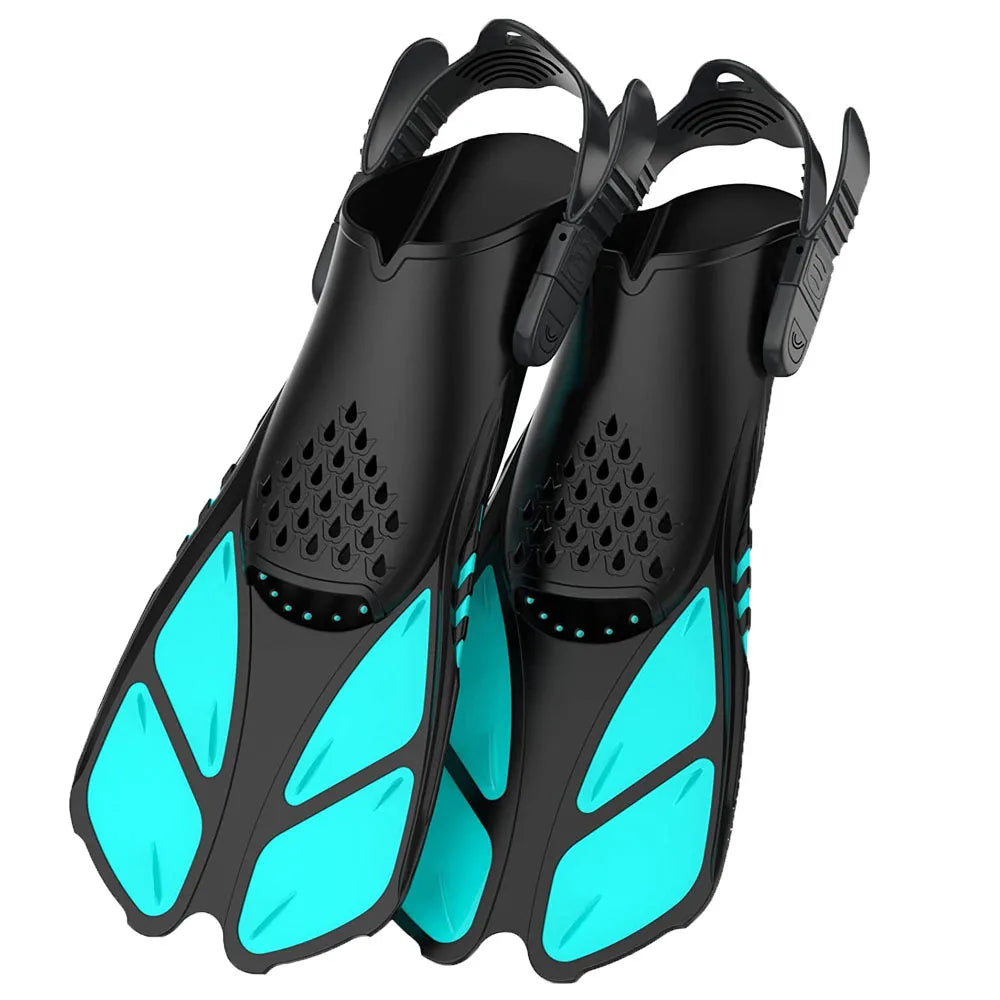 Snorkel Fins with Adjustable Buckles