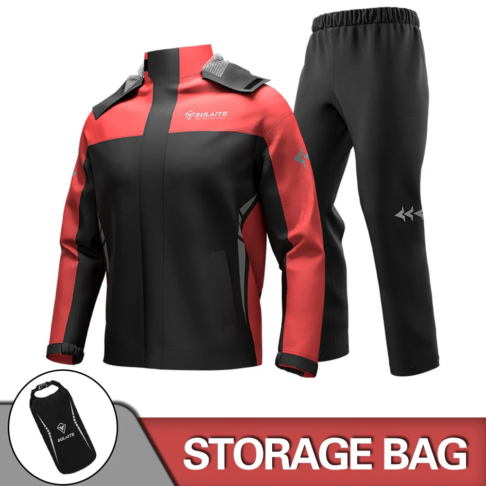 Survival Now™ Motorcycle Raincoat Suit