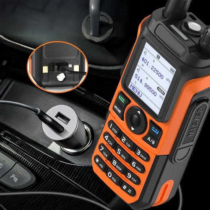 10W Dual-Band Walkie Talkie for Long-Range Outdoor Communication