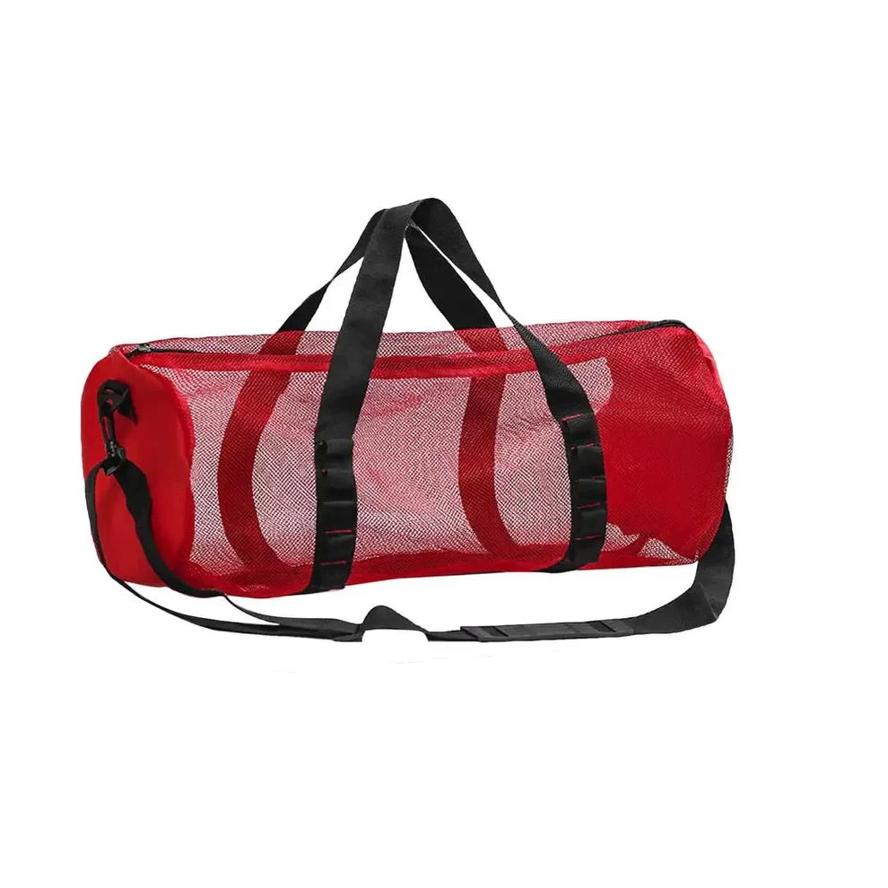 Large Capacity Foldable Mesh Duffel Dive Bag