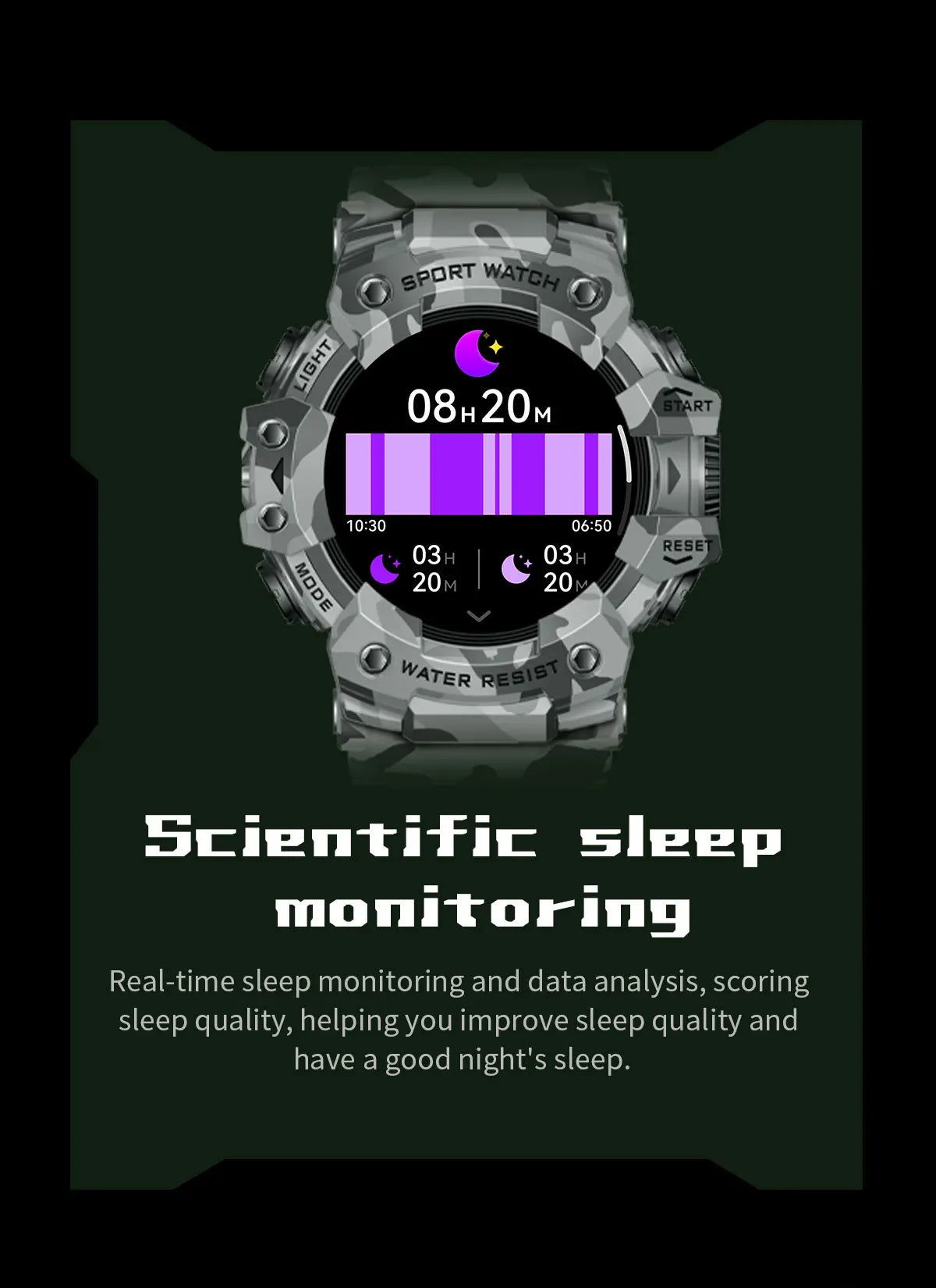Survival Now™ Rugged Sport Smart Watch