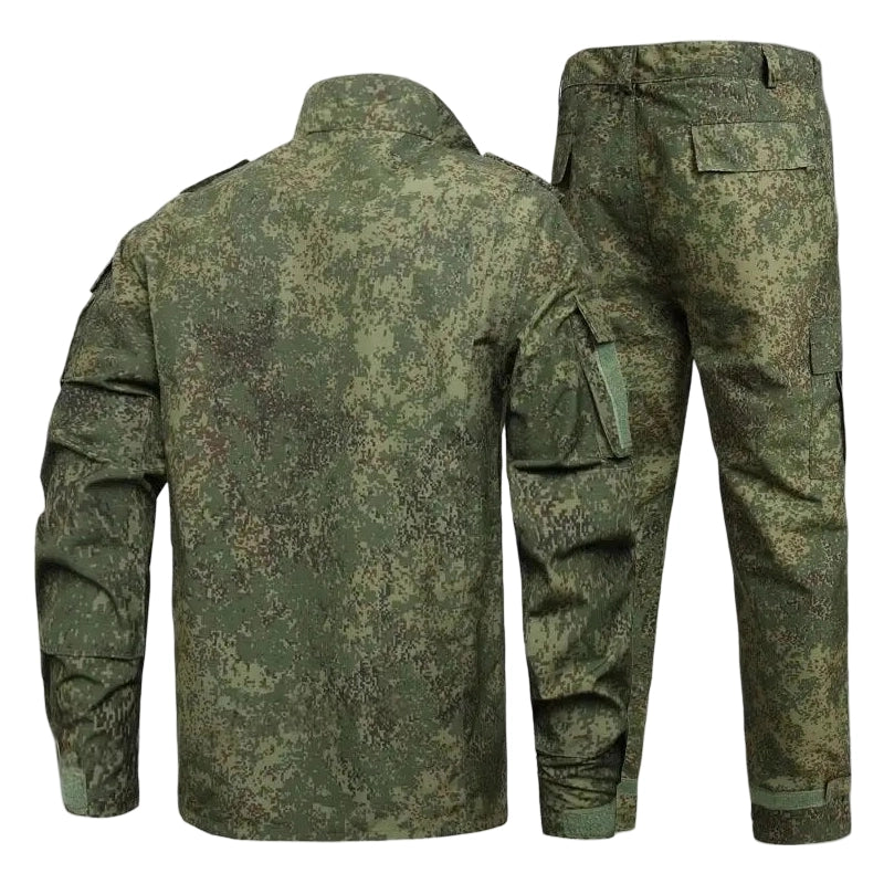 Green Men’s Camouflage Tactical Outdoor Clothing Set