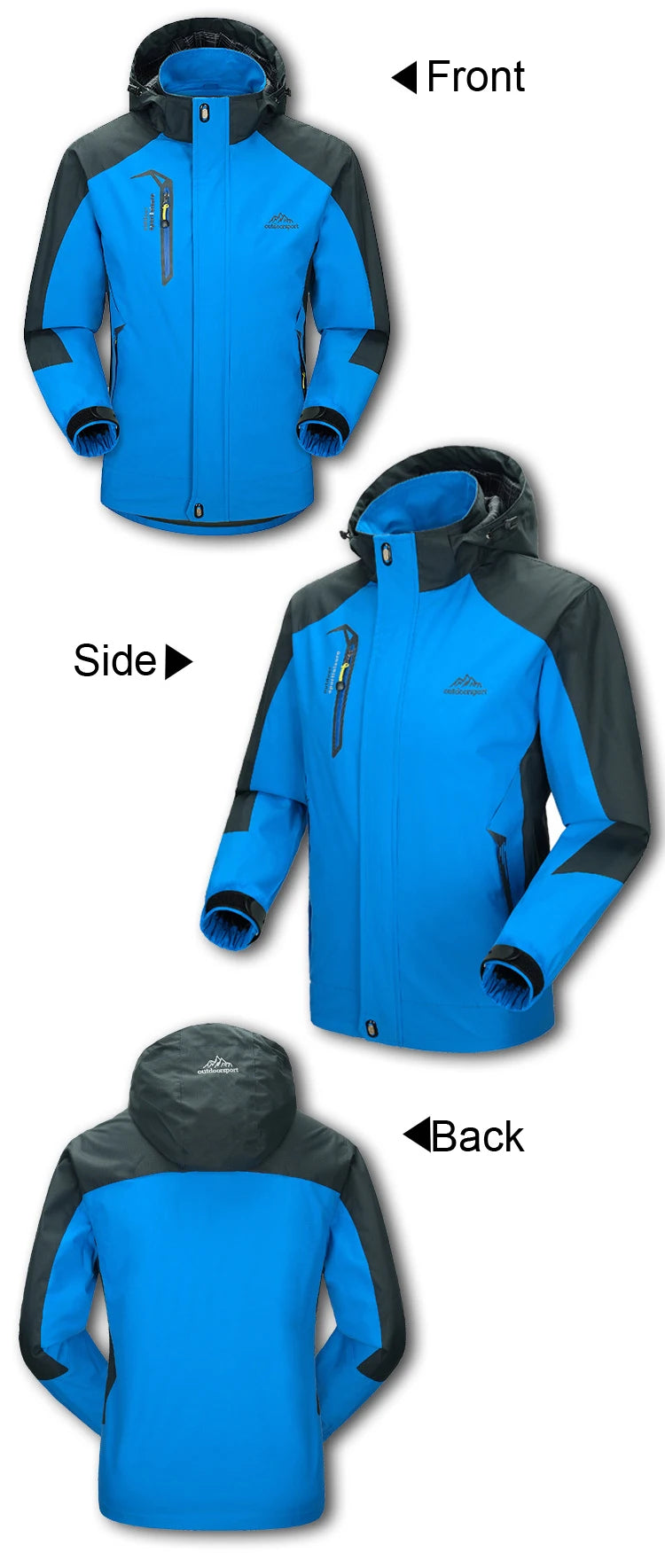 Survival Now™ Outdoor Hiking Jacket and Pants Set for Men