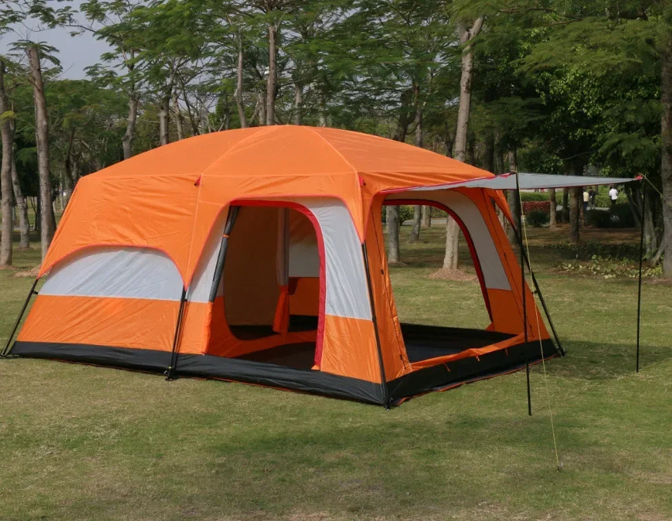 2-Bedroom, 1-Hall Camping Tent | Waterproof & Durable