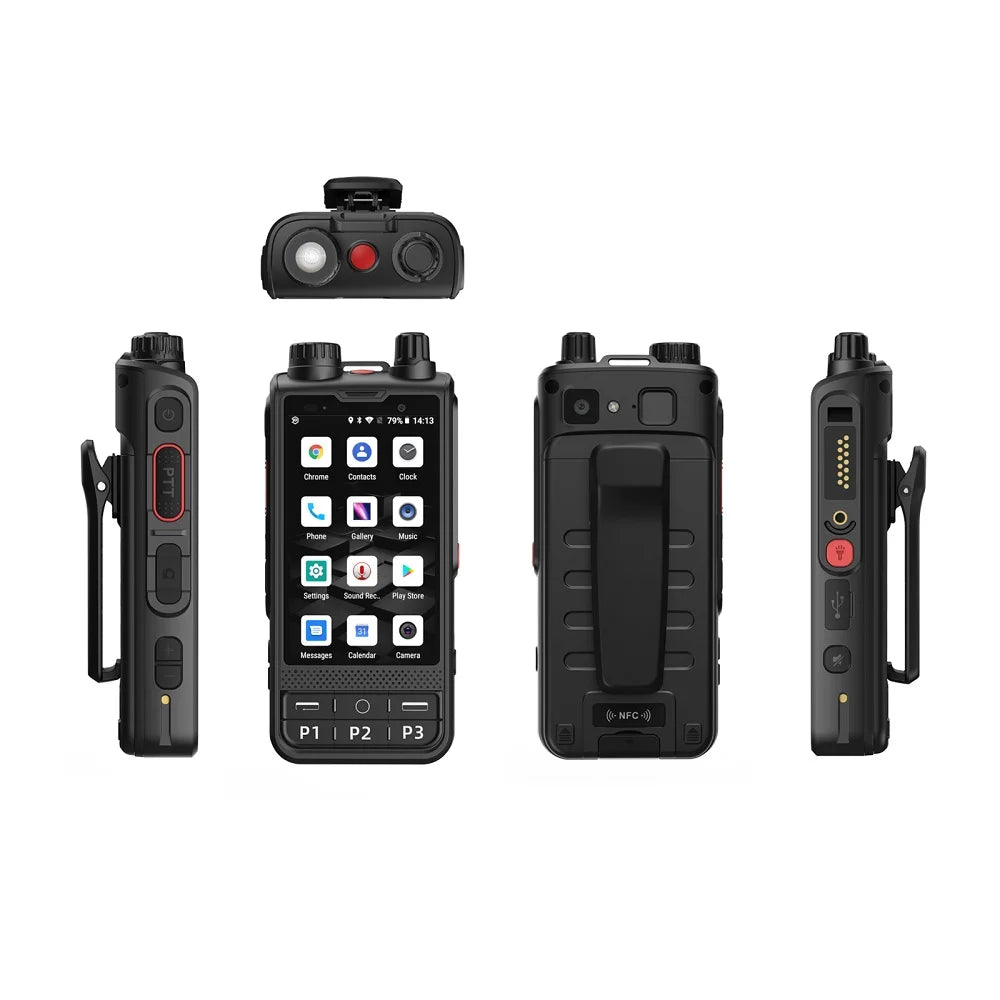 Waterproof Walkie Talkie Android 8.1 – LTE, PTT Apps