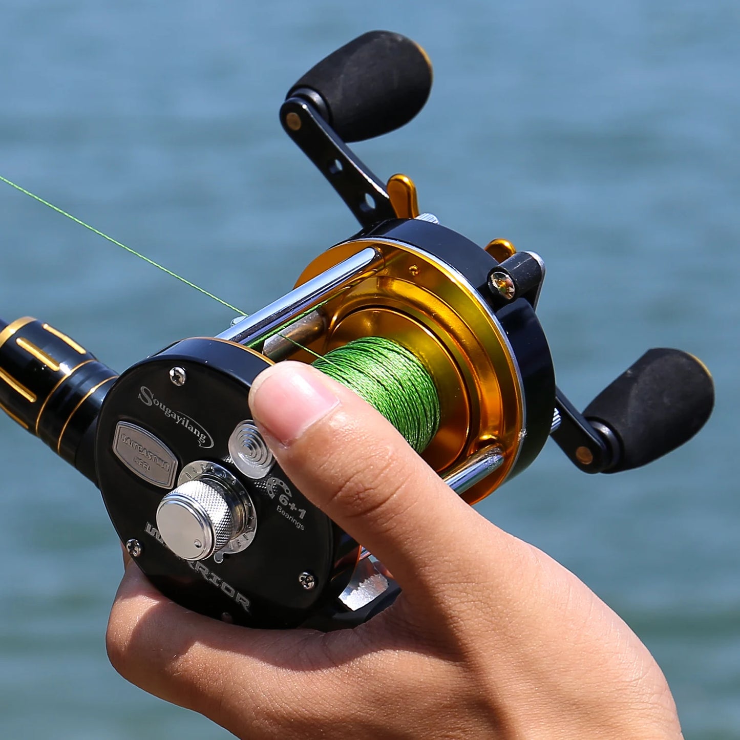Survival Now™ WA40-60 Series Trolling Fishing Reel