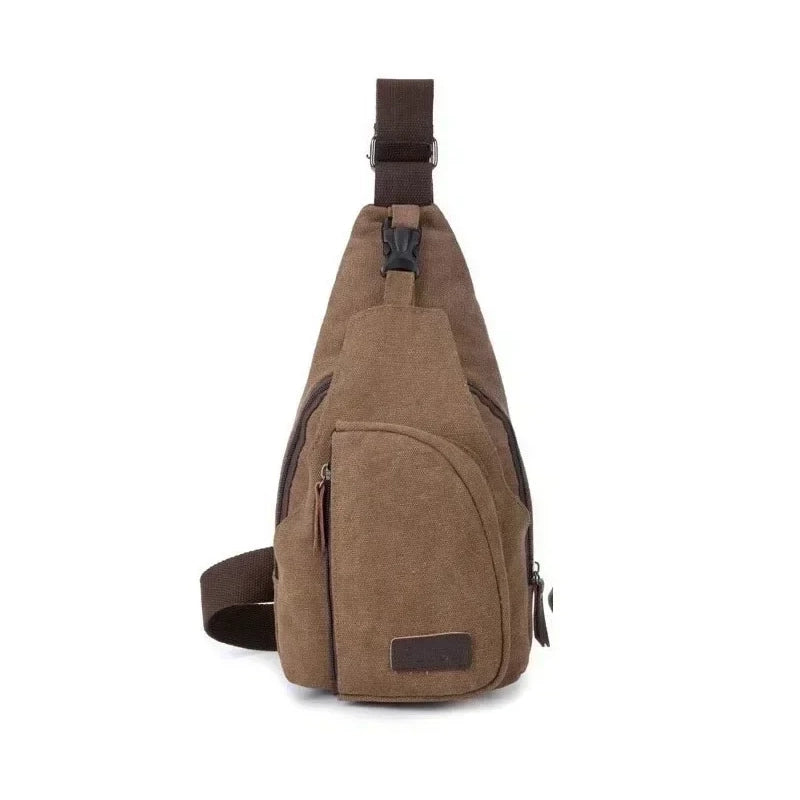 Large Capacity Tactical Canvas Backpack – Built for Rugged Trails & City Streets